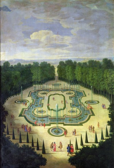 La Salle des Festins ou Salle du Conseil von Etienne Allegrain